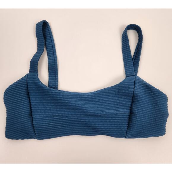 L*Space Jess Bikini Top in Oceanside Blue Size Small NWT - Picture 3 of 6